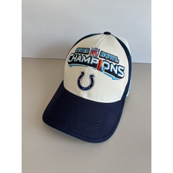 Reebok Other - Indianapolis Colts 2007 NFL SUPER BOWL XLI Champions Locker Room Hat Strapback